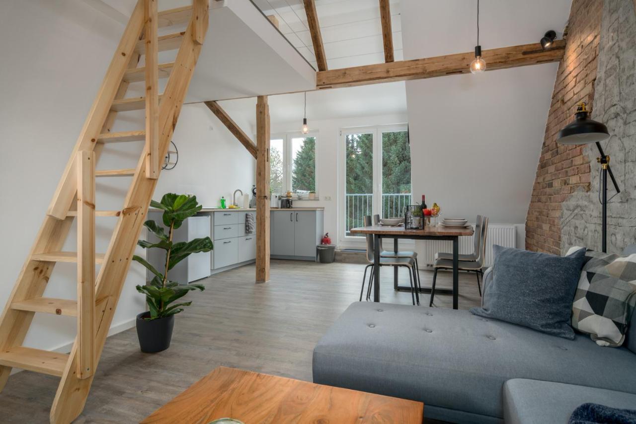 Apartmán Cassel Lofts - Stilvolles Loft Im Gruenen Mit Balkon Nahe Vw-Werk Exteriér fotografie